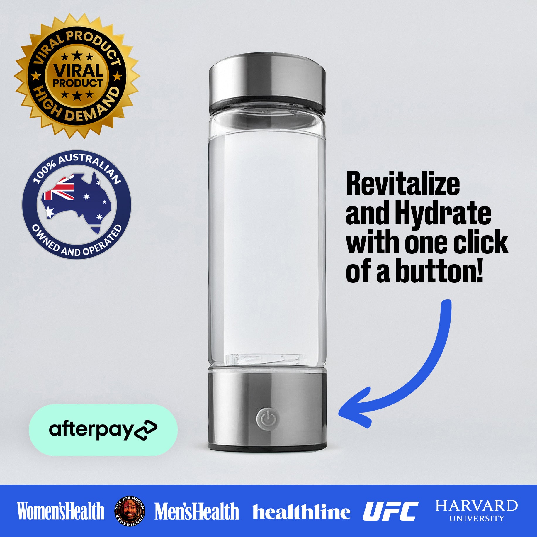HydroLab® Hydrogen Water Bottle 420ml Exposure Lab